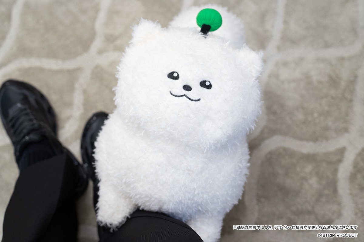 18trip_goods01's tweet photo. 【プライズ情報】

『18TRIP』より「しゅうまい」のBIGぬいぐるみ第3弾が2026年冬頃登場決定！

※詳細は後日公開予定 https://t.co/drGmiY7IOZ
