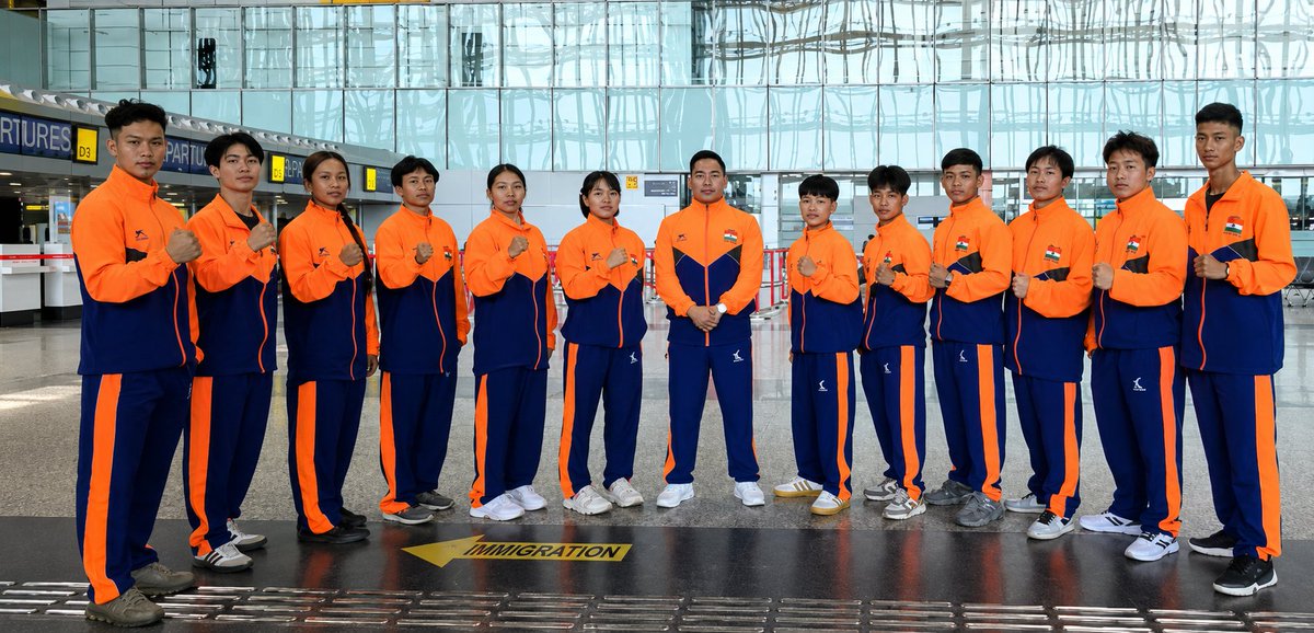 NimaTsering01's tweet photo. Best wishes to the 14 talented athletes of Arunachal Pradesh representing India at the 10th South Asian Karate Championship 2026 in Dhaka.
#TeamIndia #ArunachalPradesh #Karate #SouthAsianKarateChampionship #BestWishes #GoIndia #ProudMoment #SportsIndia #KarateIndia #APAKA https://t.co/FtwcbTOM0a