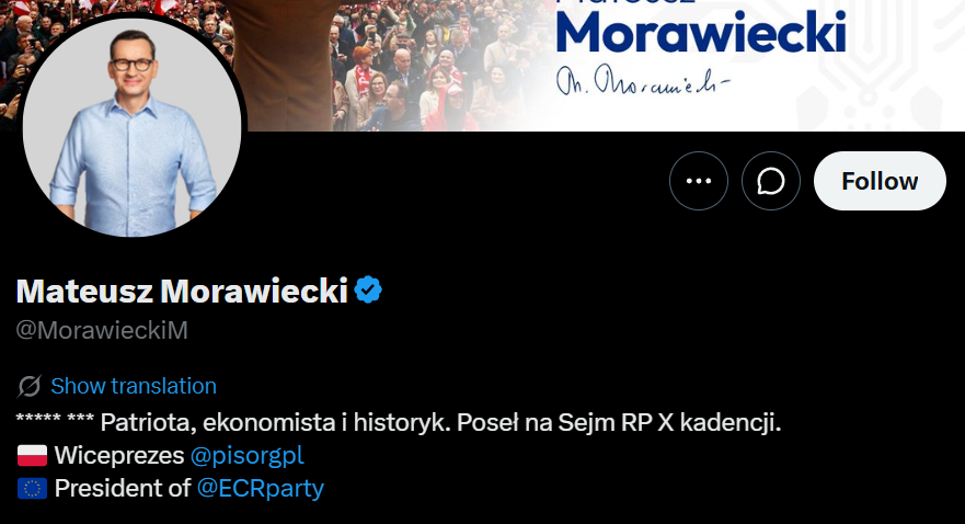 francnut's tweet photo. Co ten Morawiecki https://t.co/0D5jRB8MqC