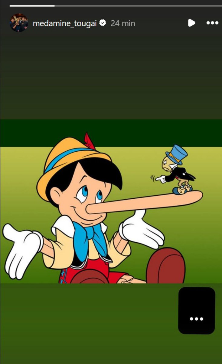LaTaniereDZ's tweet photo. La story de Mohammed Tougai sur Instagram 🤔 https://t.co/2av66J4KPA