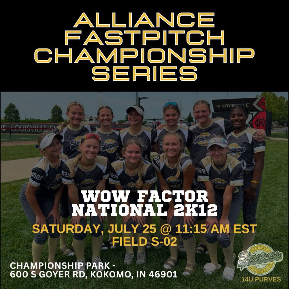 LilaRafferty29's tweet photo. Wearing #58 this week to do some subbing with @sluggerspurves at the Alliance Nationals in Kokomo. This team has had an incredible run and I’m excited to fill in! 
@thealliancefp @Sports_Recruits https://t.co/NqB7jbWlfx