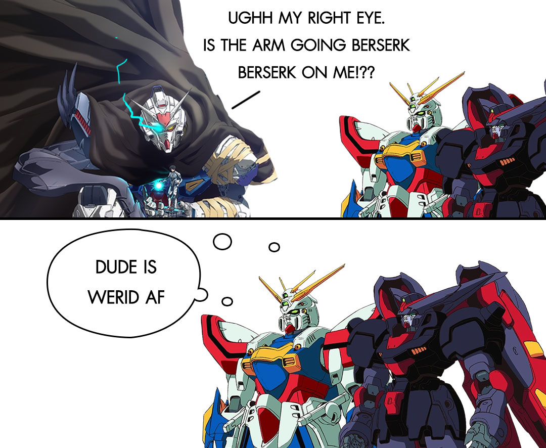 Mick19988's tweet photo. What is the English term for chūnibyō???
#Gundam https://t.co/mE5ardbCyf