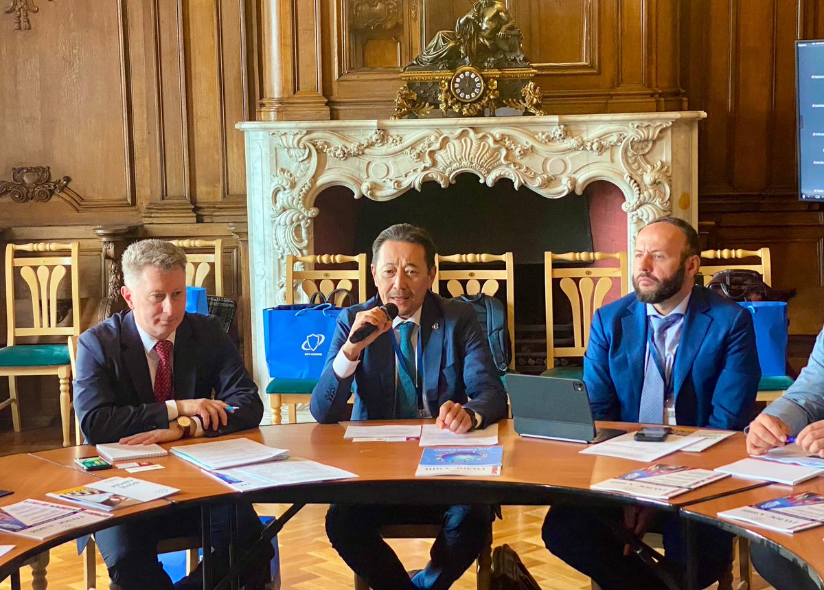 KairatSarybay's tweet photo. Pleased to open #CICA workshop on countering criminal use of ICTs at #ICTCrime2026 in #StPetersburg

Reaffirmed #CICA’s commitment to promoting confidence building, capacity-building &amp; practical #cooperation among #CICA_MSs to address emerging challenges in digital domain https://t.co/7T5aA2aeIp