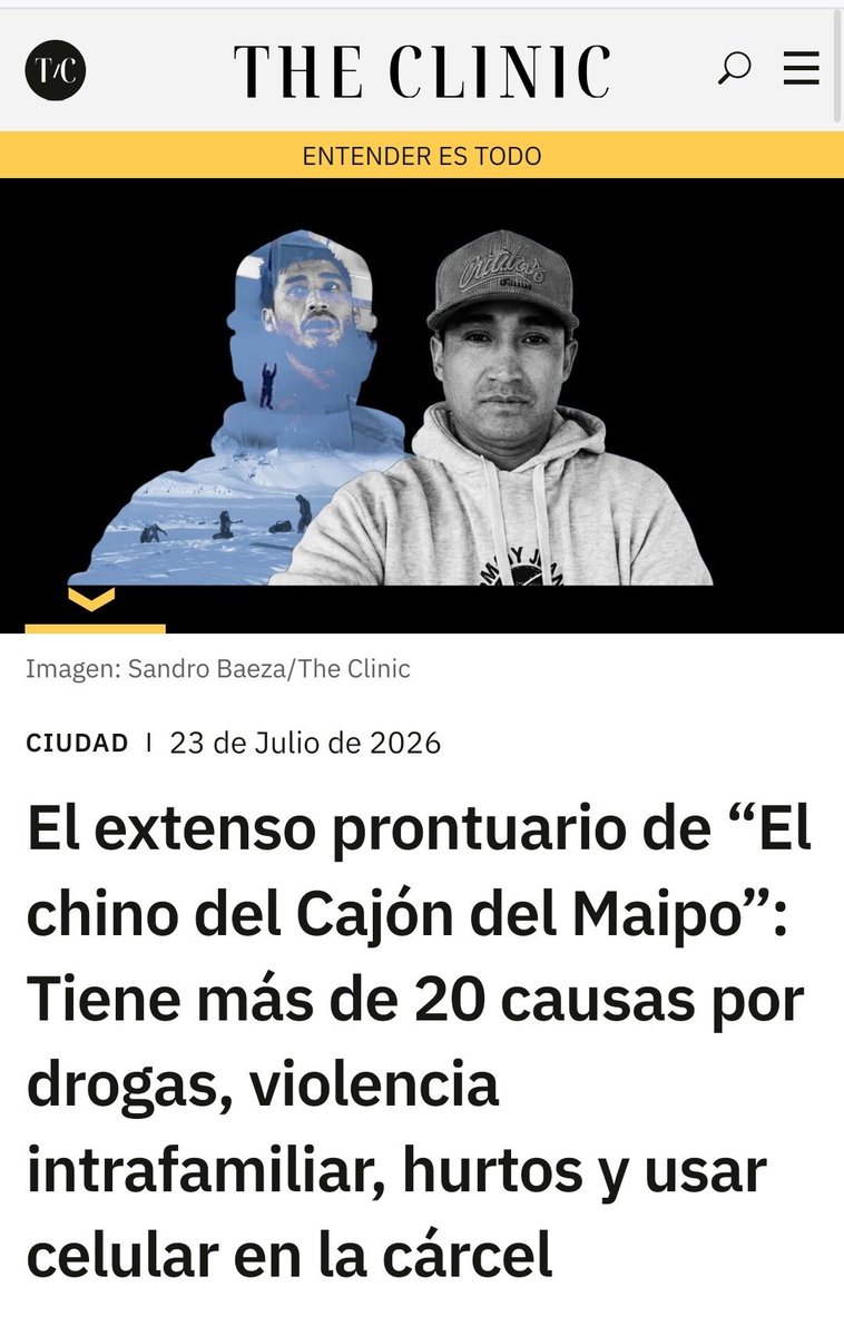 AnSolv3r's tweet photo. @biobio Este tipo debería estar preso de nuevo.

Con lo que le paguen, que no creo que sea poco, que reponga lo que se comió con las parvs como mínimo. https://t.co/wGvUPaoHDS