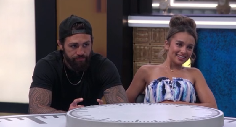 rbbq's tweet photo. Things You "Need To Know" - Day 17 #BB28

1. Jason wins Block Buster
2. Rome evicted 12-1
3. Angela completes her Egg Costume punishment
4. Kamu wins HoH
5. Have Nots: Dee/LaTrice/Mallory/Melody/Yash
6. Lyric tries to distance herself from Rome, saying she doesn't know how it would work on the outside
7. Kamu promises Lyric safety (w/ no nomination), but changes his mind when he sit with The Toolshed
8. Kamu's final plan of the night was to nominate LaTrice/Lyric/Mallory with a Jason backdoor target and Mallory as the back up target.

What To Watch For Today:
- Nominations
- BB Time Capsule Power or Punishment