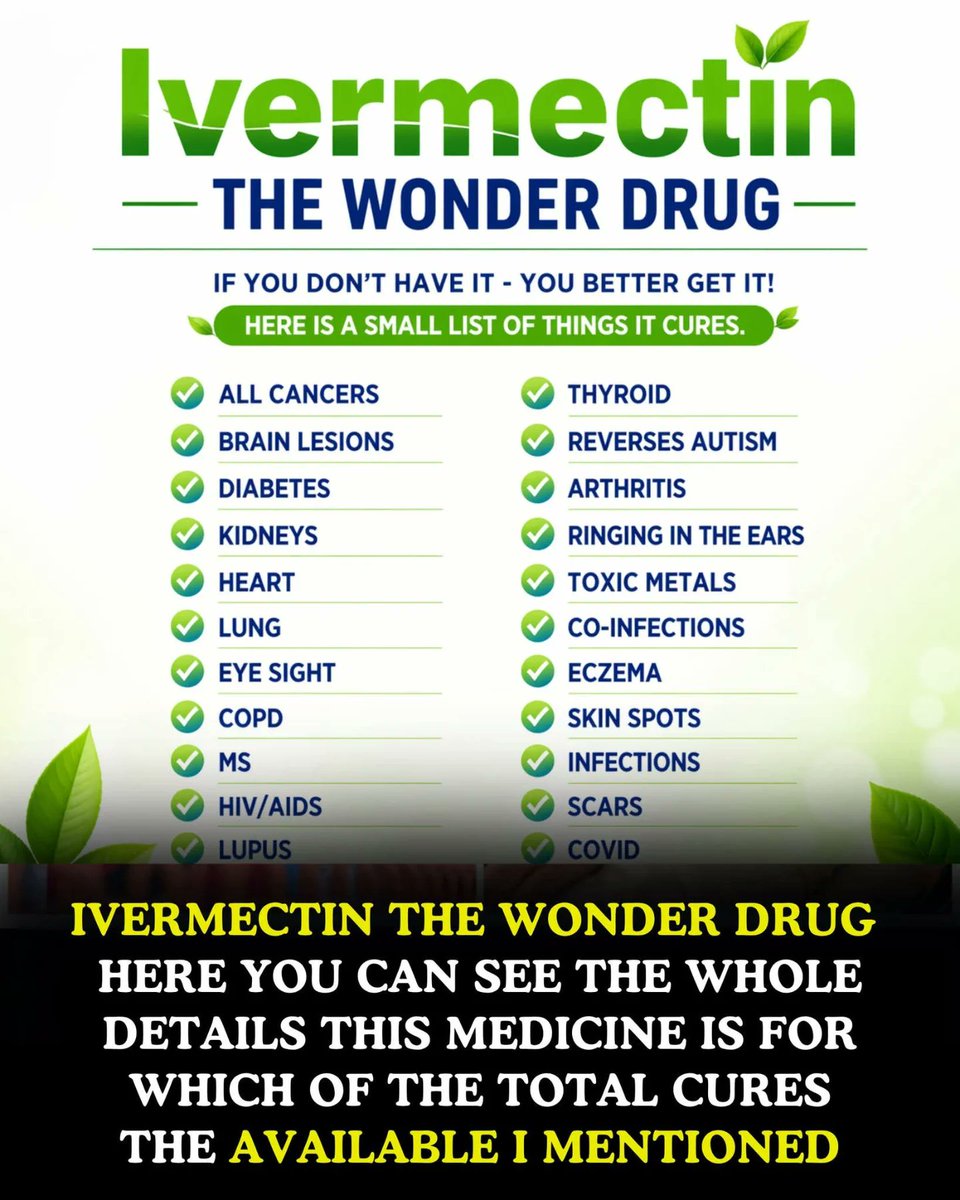 docwilliamsMD's tweet photo. Ivermectin, the wonderful medicine. Here you can see all the details about what this medicine is intended for, which completely cures the condition I mentioned. Source: Ongoing oncology research and clinical development of liquid biopsy and MCED technologies. https://t.co/iJ1PLJEN7S