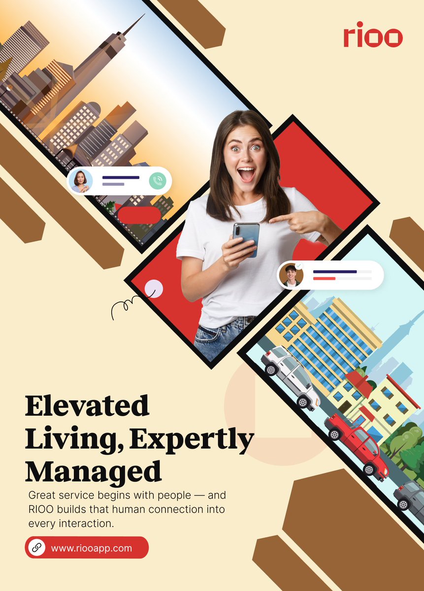 riooapp's tweet photo. Great property management isn't just about buildings. It's about delivering a better experience for tenants, owners, and managers.
RIOO simplifies lease management, tenant communication, maintenance, rent collection, and property operations -all in one platform.

#PropTech #RIOO https://t.co/BxQum34Gtf