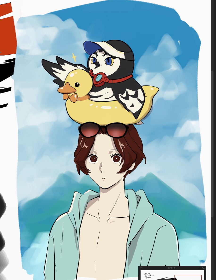 AzumaAzm's tweet photo. P5(+X)のおえかき https://t.co/nb4lGpreC7