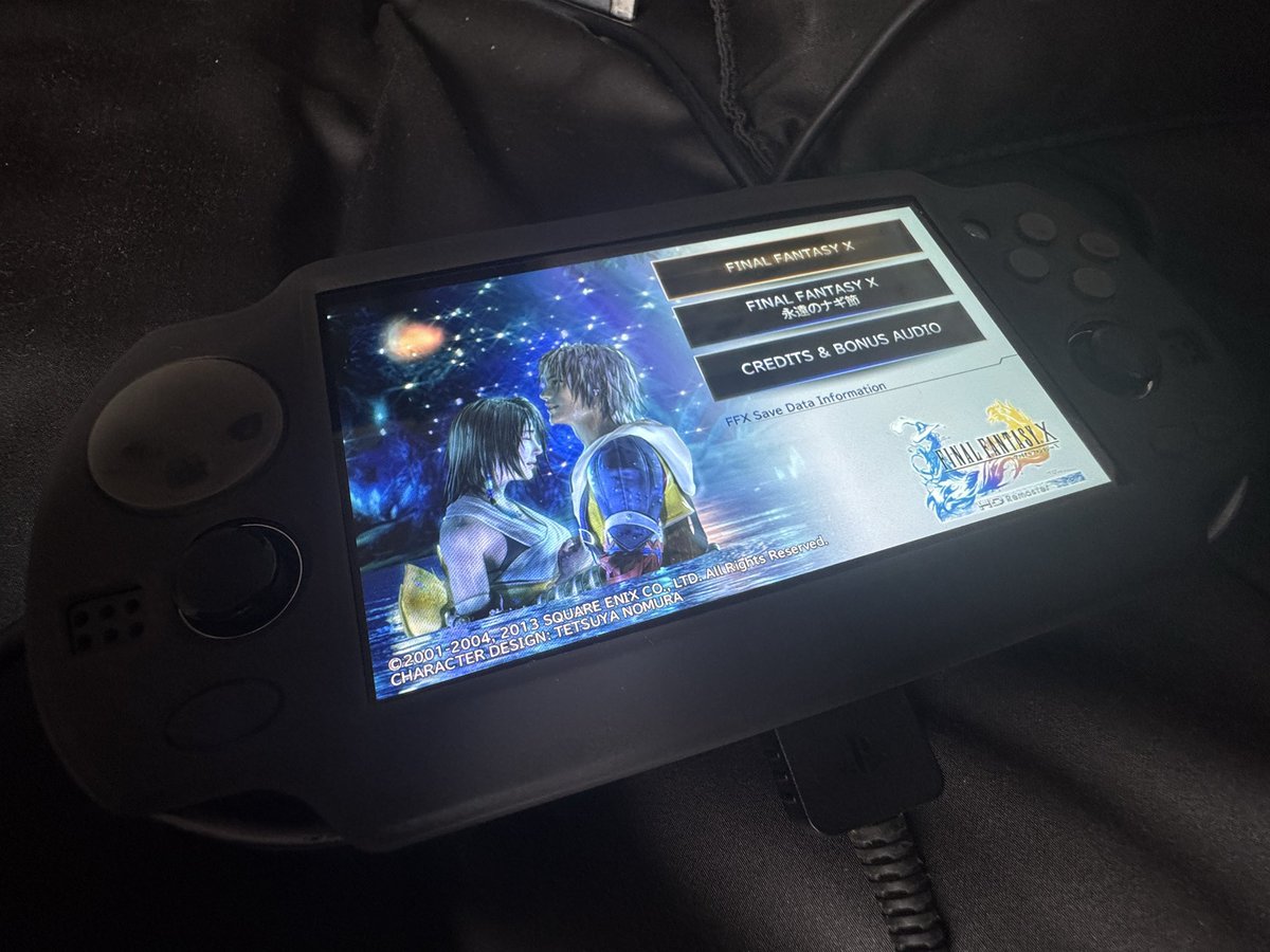 310_1122's tweet photo. 皆はswitch2でFFX
やるかもしれないけど俺はやっぱり
FFはPlayStationでやりたい
昔ながらの考えの人です😂
#FFX
#FFX25th https://t.co/HKCJphzTll