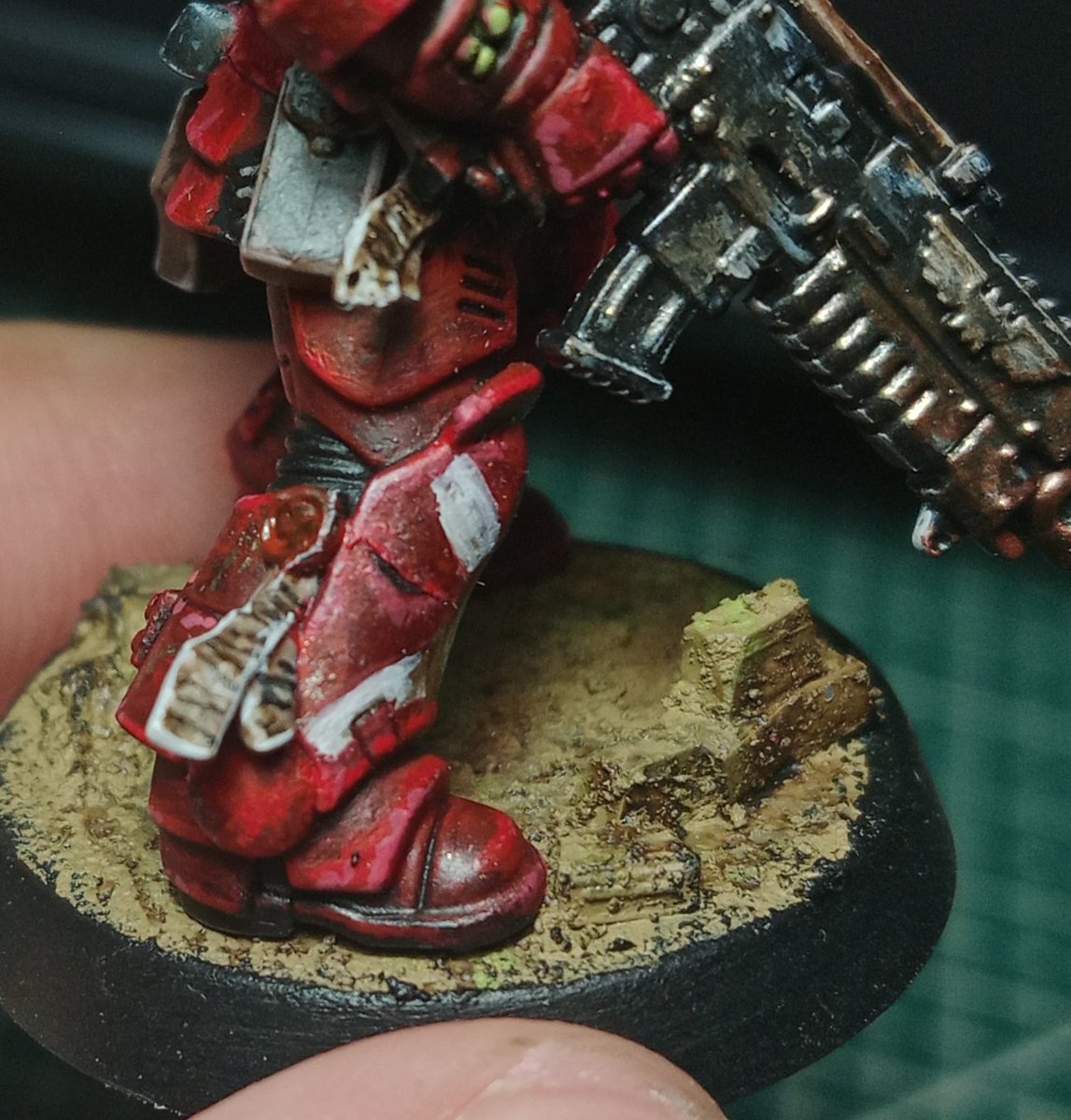 Platoggoh's tweet photo. 3/5 intercessor 
#warhammer40k https://t.co/2nc96fP2lh