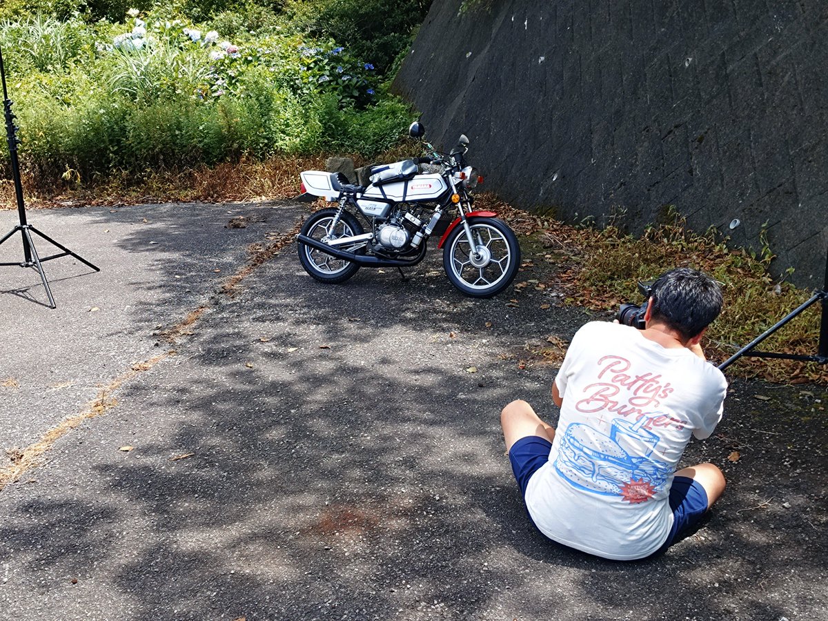 take7218's tweet photo. そのうちモトチャンプで掲載されるみたいです。 https://t.co/D8WHTO7ism