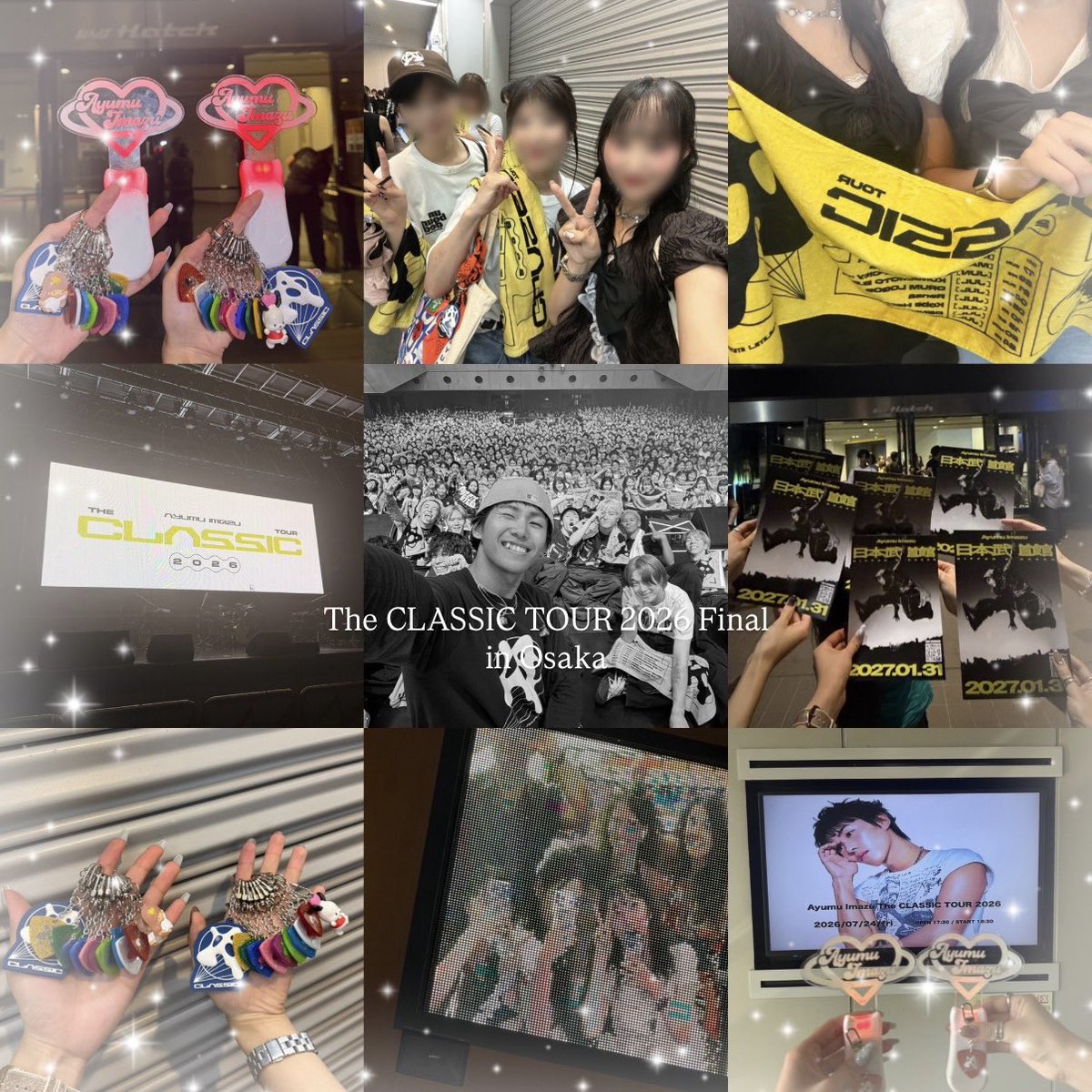 iamoena's tweet photo. 私にとってAyumu Imazuの音楽は心の支えで、全部が怖くなって仕事に行けなかった時も、大切な家族との別れの時も、好きな人に振られちゃった時も、何よりも近くにあゆむの音楽がありました。人生の活力、かけがえのない存在です。
アーティスト活動続けてきてくれて、こんな素敵な景色を見せてくれて本当にいつもありがとう。

ツアーお疲れ様ゆっくり休んでね ♡
CLASSIC TOUR2026終˙˚°☆
寂しい！！！！！😵‍💫💦
@ayumu__imazu