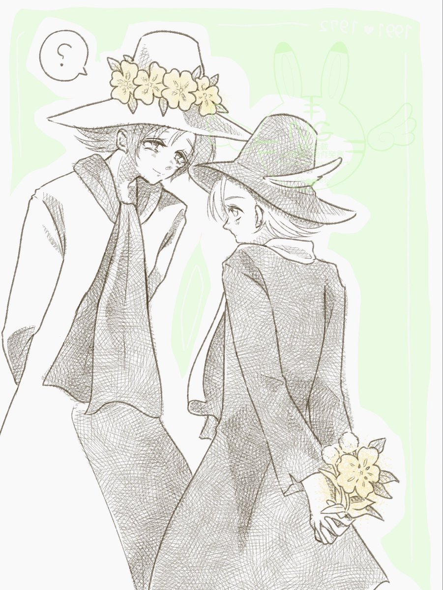 mc35mc35mc's tweet photo. 【平新💚🌼】

あなたみたいな花を見つけたんです https://t.co/g7ugds9qar