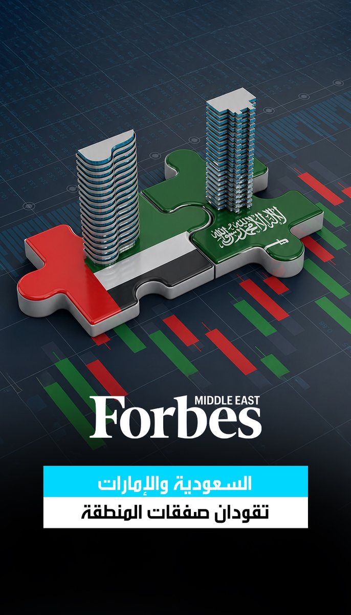 السعودية و الإمارات تقودان 65% من نشاط الاندماج والاستحواذ في الشرق الأوسط خلال النصف الأول من العام بدعم من الصناديق السيادية وفق تقرير( PwC) مع زخم قوي في قطاعات التكنولوجيا والطاقة. #فوربس 