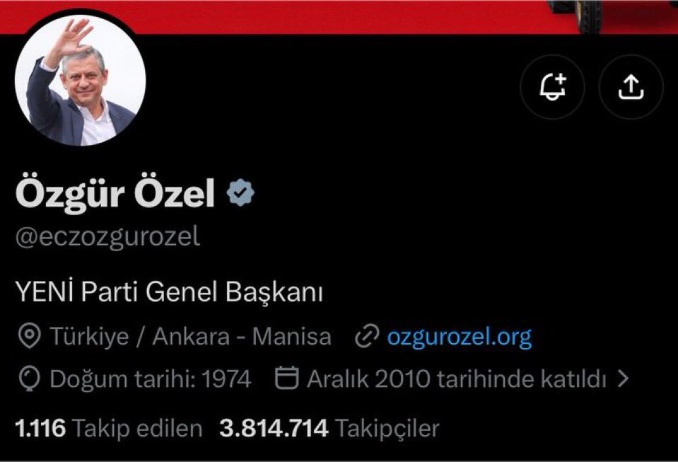 Özgür Özel Gönüllüleri | Fan tweet media