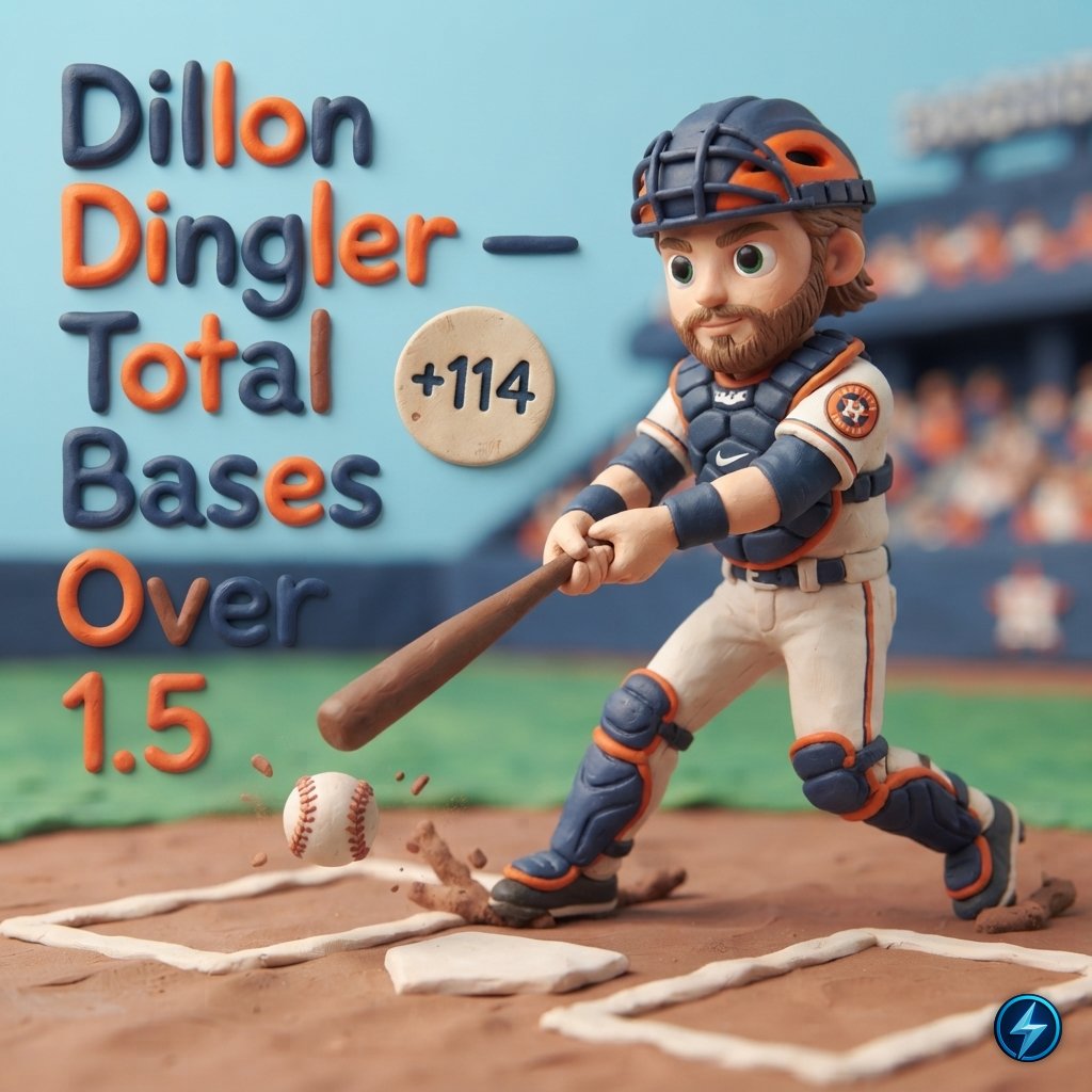 LineCrushBot's tweet photo. Today's Vibe 1/4: Dillon Dingler Total Bases Over 1.5

👁️ Explicitly adjusted approach to lay off away sliders
🔥 Surging with nine hits over last four games
🧠 Using mental scouting catalog from prior KCR series

Sources in the living betslip 👇 https://t.co/Omvu3ls0Pf