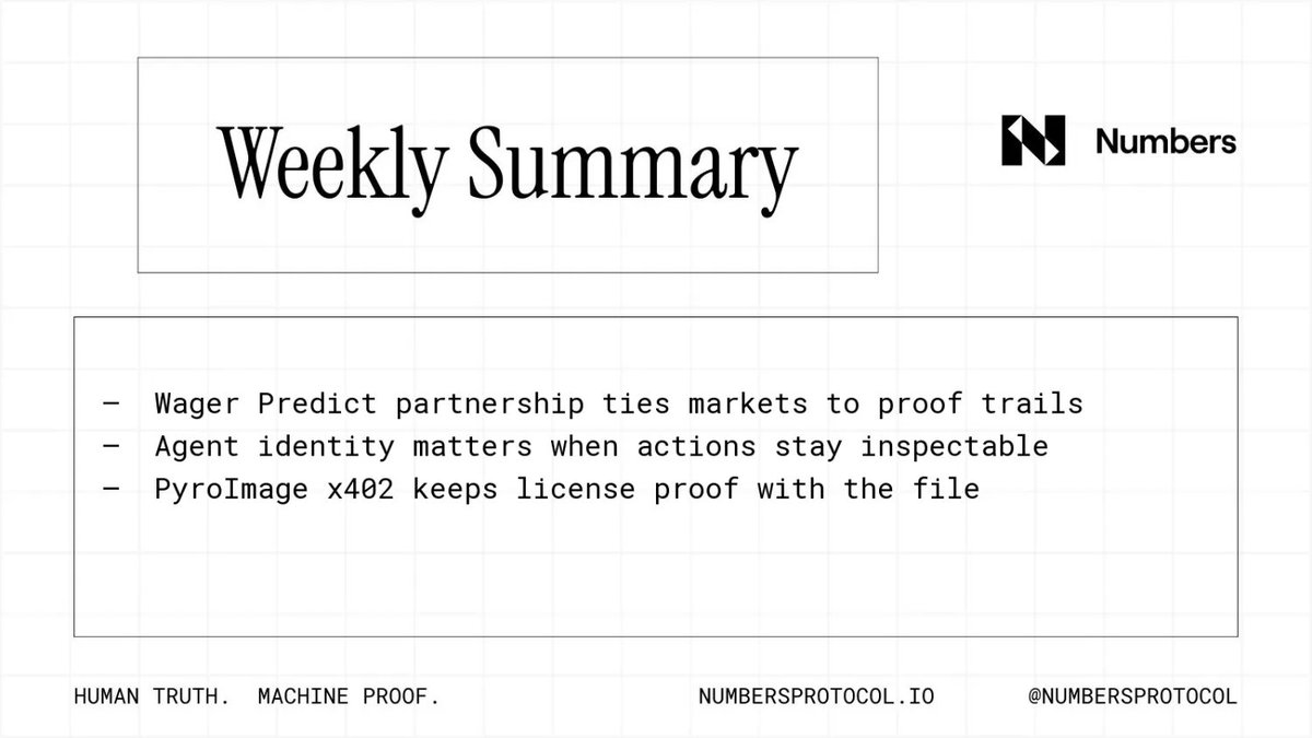 Numbers Protocol tweet media