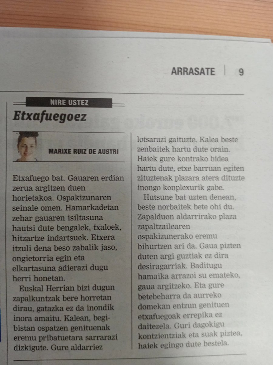 marixeruizde's tweet photo. ⬇️Nire gaurkoa Goienan⬇️

Ez-nazionalistez, su ez artifizialez eta ez-selekzioez. https://t.co/SRf31e5jPK