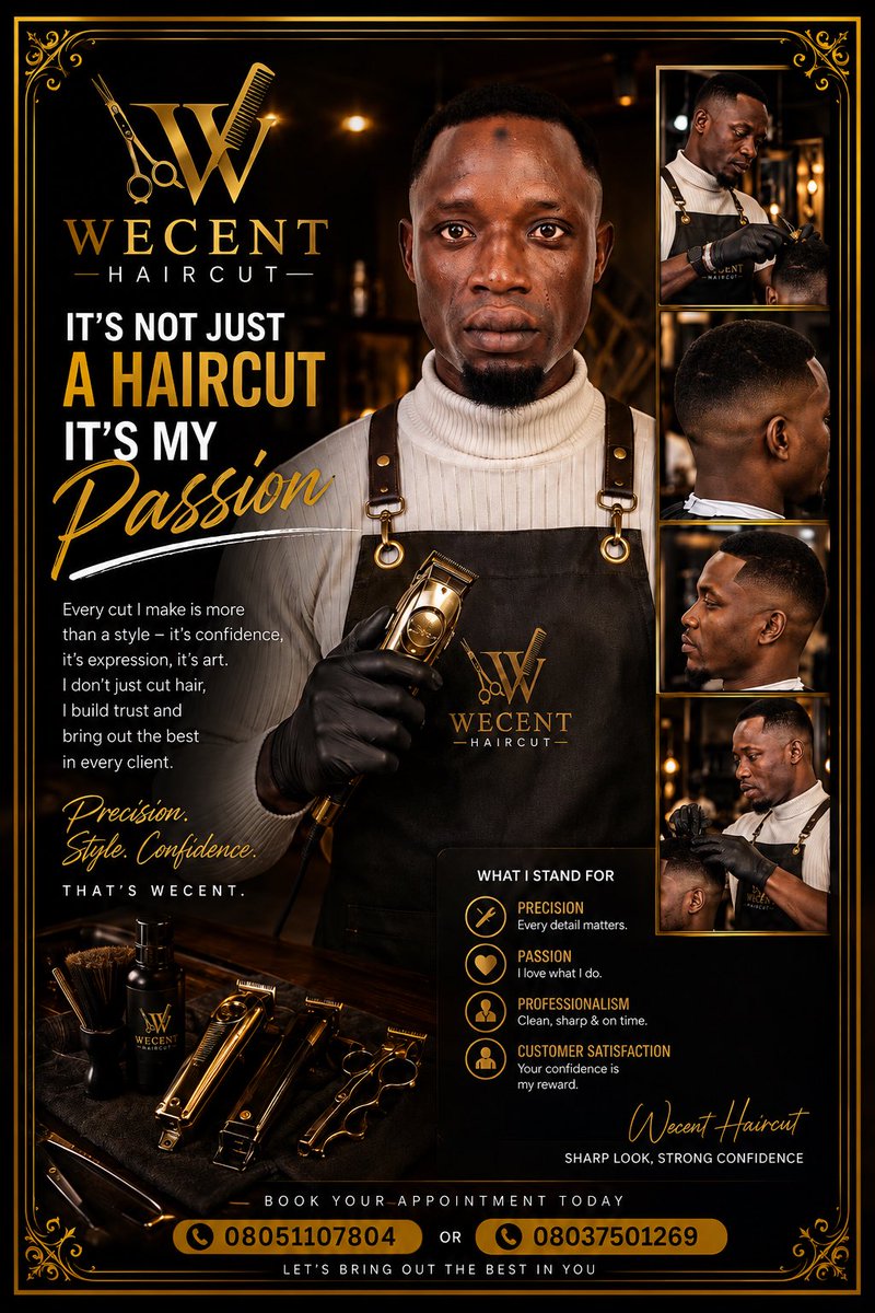 wecent29's tweet photo. This is what am doing for living 💈💈💈 https://t.co/0AvmHJl7jn