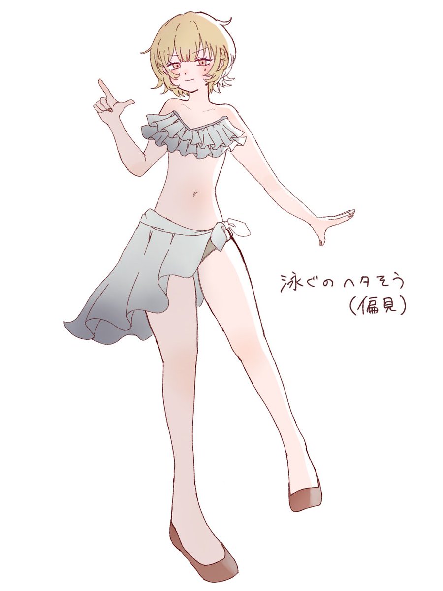 rei_ton_0's tweet photo. #IyowaGirlsDraw
#いよわガールズ幻覚部
水着風子さんの構想練りしました🎵 https://t.co/Blqe3w9gpy