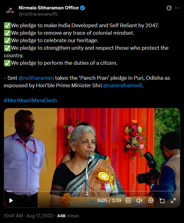 indtxpyr's tweet photo. Yesterday, they pledged to remove every trace of colonial mindset.
Today, they celebrated the #BritishPenalty aka #IncomeTaxDay
#AbolishIncomeTax https://t.co/CR5OTASMWf
