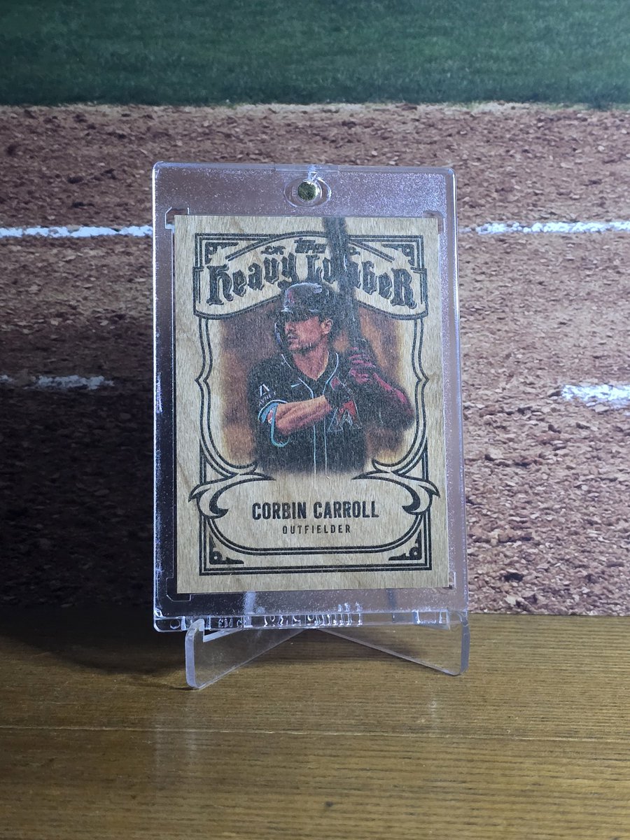 DizzleAZ's tweet photo. All 4 @Topps #HeavyLumber of Mr Triple @corbin_carroll
#Dbacks
@CardPurchaser
@RSaenzFox10 https://t.co/StsPqIDazQ