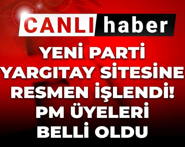 halktvcomtr's tweet photo. #CANLI | YENİ Parti Yargıtay sitesine resmen işlendi

🟥 İşte partinin PM üyeleri
https://t.co/L3bbcFHM3U https://t.co/AJN84y7QTx