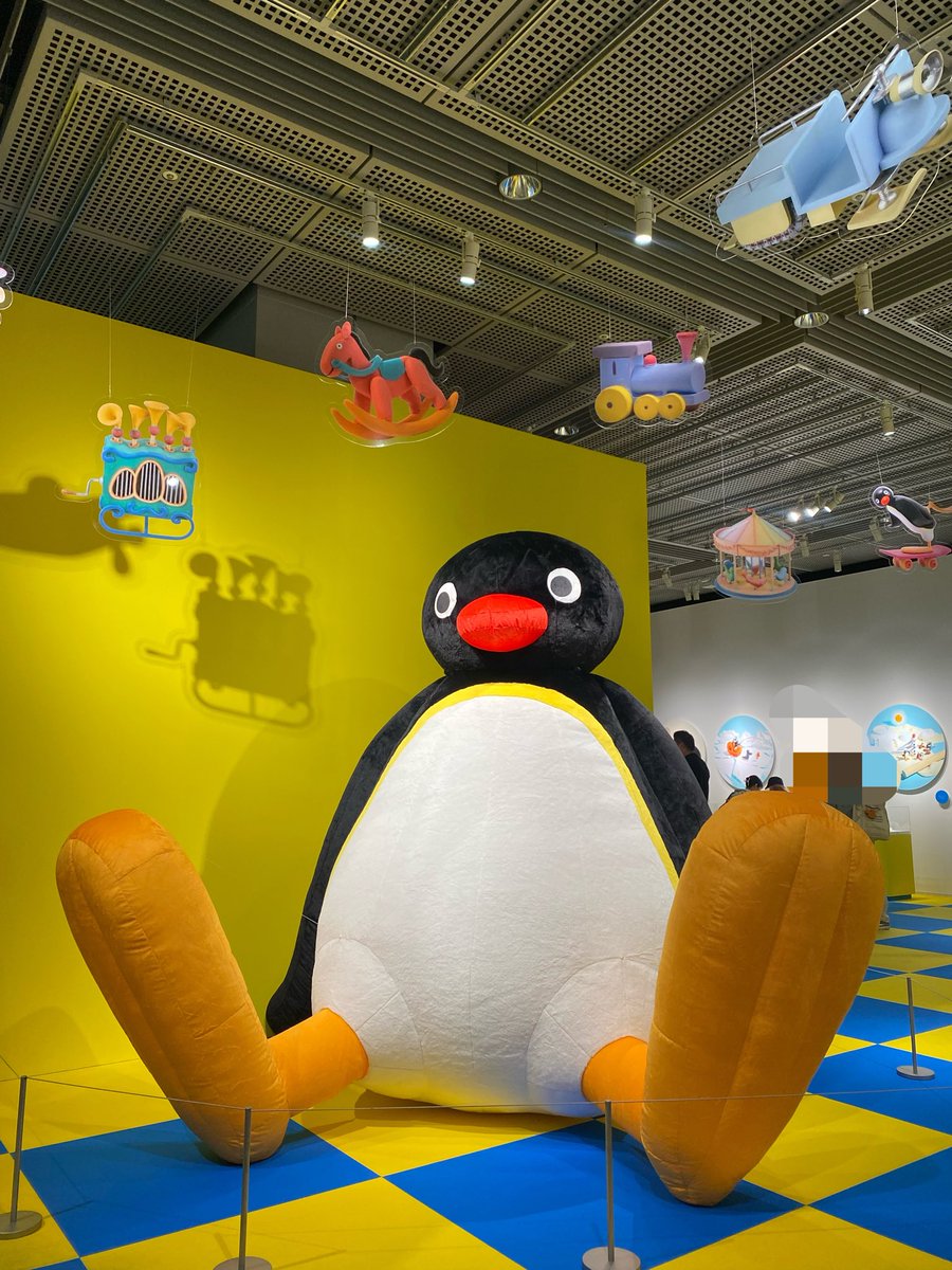 kamonemoka's tweet photo. ピングー展
動きや表情が可愛くて面白くて最高✨
トドの怖さには笑ってしまった　トラウマレベル笑

祝日に朝イチで行って入場まで20分くらい。中はストレスなく展示が見れる程度の人混みでよかった
#ピングー展 https://t.co/1YLYeIXyeH