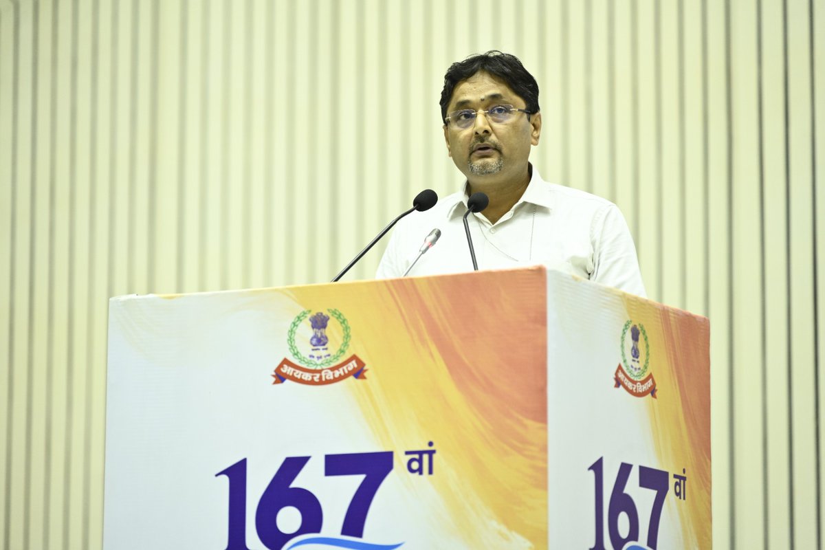 IncomeTaxIndia's tweet photo. Revenue Secretary, Shri Arvind Shrivastava, described the implementation of the Income-tax Act, 2025 as a landmark reform that has simplified the tax law, making it clearer, more accessible and easier to comply with. He highlighted that the new Income-tax Rules and Forms, developed through extensive public consultation, have modernised the procedural framework while strengthening digital compliance and participative governance.

He appreciated the Income Tax Department's nationwide taxpayer outreach through PRARAMBH and Kar Setu, which helped taxpayers understand and transition smoothly to the new law. He also commended the Department's progress in improving taxpayer services, faster return processing and refunds, effective grievance redressal, and sustained efforts to reduce litigation through clearer laws, simplified procedures and greater tax certainty.

Emphasising that the next phase of reforms should focus on quality service delivery, he called for greater use of technology, data analytics and faceless systems to make tax administration smarter, more transparent and non-intrusive while promoting voluntary compliance.

He stressed the importance of building a future-ready organisation through continuous investment in people, integrity, professionalism and innovation. Congratulating the officers and staff of the Income Tax Department, he expressed confidence that the Department would continue to strengthen public trust, support ease of doing business and contribute to the vision of #ViksitBharat2047. 

#IncomeTaxDay