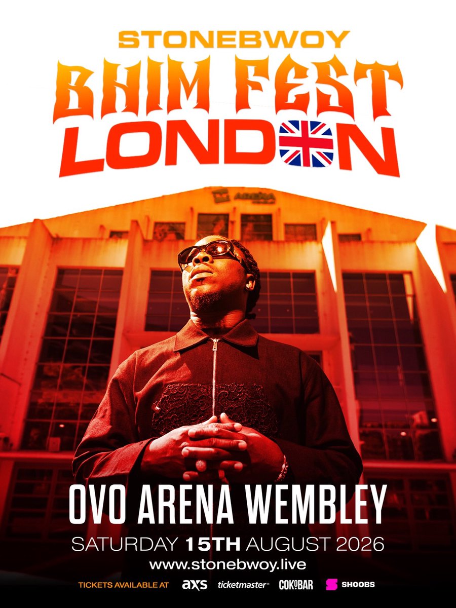 richdudegh_'s tweet photo. Stonebwoy is taking over Europe and the UK this summer (August).​​​​​​​​​​​​​​​​​​​​​​​​​​​​​​​​​​​​​​​​​​​​​​​​​​

• Ghana For Gold Concert — August 1, 2026 - Scotland 🏴󠁧󠁢󠁳󠁣󠁴󠁿 

• Highlife To The World Concert — August 2, 2026 - Spain 🇪🇸 

• BHIM FEST LONDON - August 15, 2026 - UK 🇬🇧