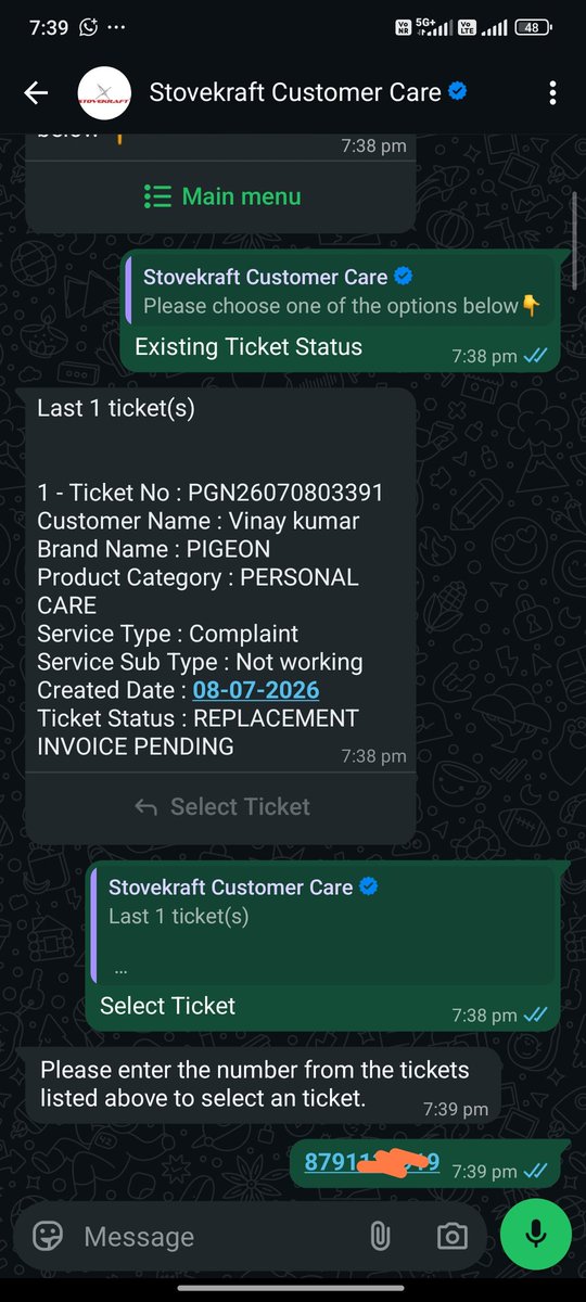 vinaykaratedo's tweet photo. @StovekraftLtd  how much time to get the solution, else no one call &amp; update to me , this is very disappoint service from your side kindly look &amp; resolve shortly https://t.co/HkUT02d3rr