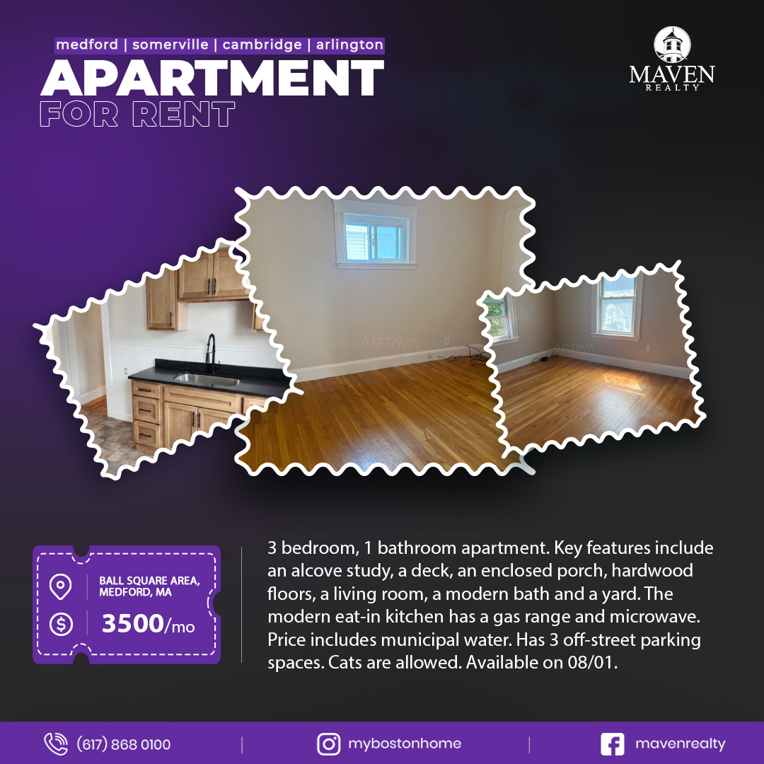 mavenrealty's tweet photo. CALL: (617) 868-0100
VISIT: https://t.co/S9FtlQU4eF
INSTA: https://t.co/rhmv1m1JZn
#MoveInReady #BostonLiving #FindYourHome #LuxuryRentalsBoston #CityLiving #MavenRealty #RealtorLife #RealEstateExperts #HappyToHelp #BostonRealEstate #RealEstateMarketing #RentalExperts https://t.co/7EBMucghfG