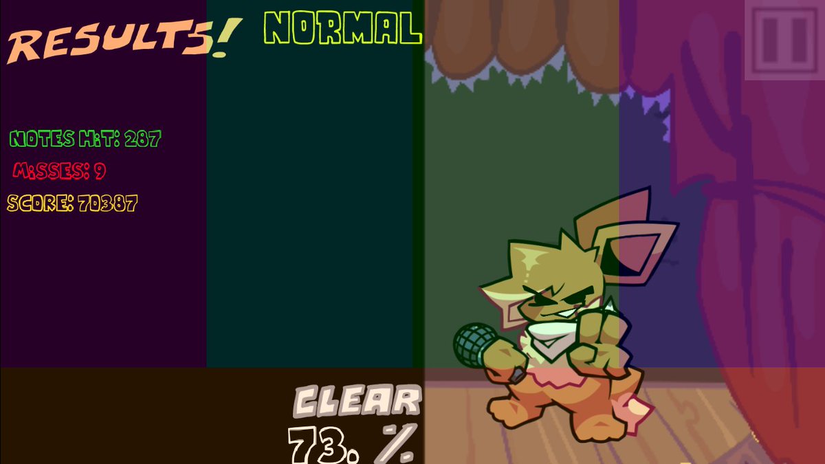 starumbreon_'s tweet photo. result screens final version(it auto detects the character your playing as) I was testing it it seems to be bugged with gooey but I'm nolonger gonna port gooey mix the main focus well go onto jerster mix and star mix https://t.co/HGkVcQhm0g