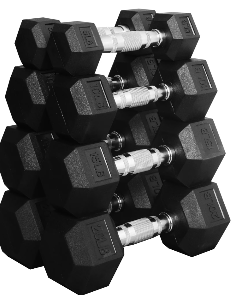 CartTactics's tweet photo. 💪 WALMART CLEARANCE ALERT 💪
BalanceFrom 100 LB Dumbbell Set is on major sale right now!
Pairs of 5, 10, 15 &amp; 20 lb
Was $121.99 → Now only $48.80
Save over $73!
1K+ bought in the last day. Hex design, rubber coated, perfect for home gyms. https://t.co/WcmLjKS57e