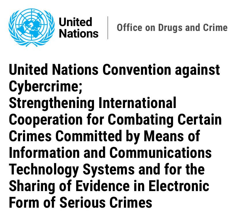 LeslynLewis's tweet photo. Canada has reportedly signed the UN Cybercrime Convention.

The Liberal government should explain why there was no parliamentary or public debate on this treaty that many believe will impact on the surveillance of Canadians:

1. Why was this decision not announced publicly?
2. What changed since Canada’s earlier concerns about surveillance?
3. Will implementing legislation be required before Canada can fully ratify and implement the Convention?
4. How will Charter rights and privacy protections be safeguarded?
5. Will Parliament have the opportunity to fully examine any implementing legislation before ratification?
6. Has the government assessed the Convention’s implications for AI, cloud computing, and cross-border data governance?

These are important questions for Parliament and for Canadians.

https://t.co/88FHKY4hwK