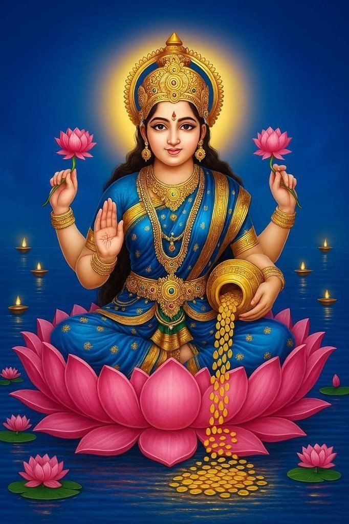 Sai60012's tweet photo. रात्रि दर्शन करें महालक्ष्मी मैया भी कृपा की बरसात करेंगी ⚜️ 
               ‼️‼️जय मां लक्ष्मी ‼️‼️ https://t.co/wL0WOwBJUn