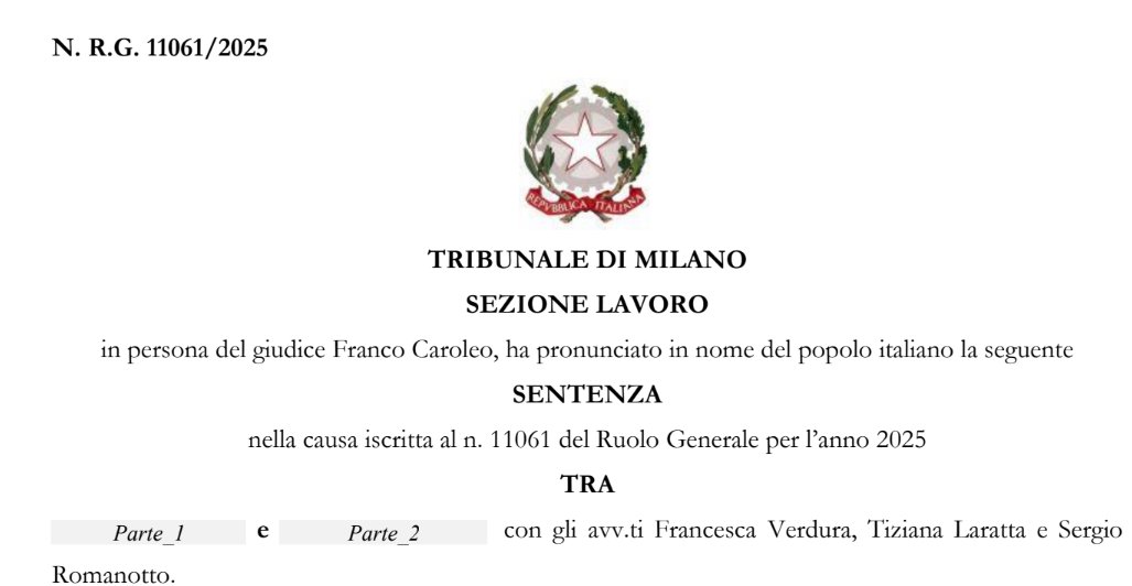 labour_lawyers's tweet photo. Trib. Milano 10 marzo 2026: nel #contratto di #collaborazione coordinata e continuativa stipulato ai sensi dell'art. 409 c.p.c., la facoltà di #recesso anticipato con effetto immediato esercitata dal committente richiede la sussistenza di una giusta causa->https://t.co/Oo9OHfjF9c https://t.co/5NPyyLLs8h