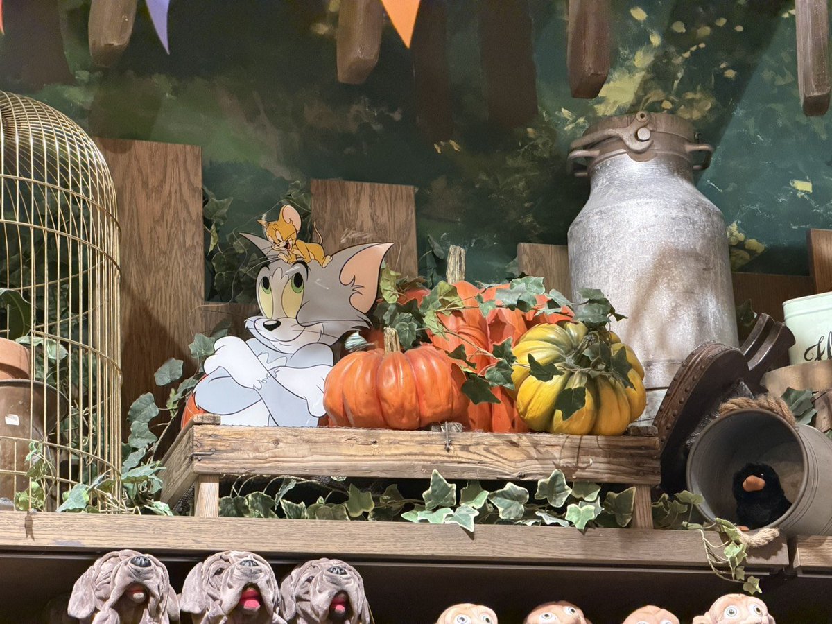 myahtic's tweet photo. @wbtourtokyo

整理券は取れなかったけどまさかのトムジェリ遭遇🐱🐭💕
幸せに心満たされながらスタジオツアー楽しめました

みんなも隠れトムジェリ探してねー

#スタジオツアー東京でトムジェリ発見 
#ハリーポッタースタジオツアー https://t.co/oUSmHT6CKR