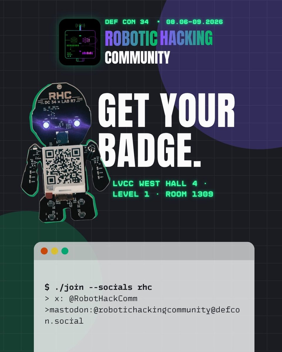 Robotic Hacking Community tweet media