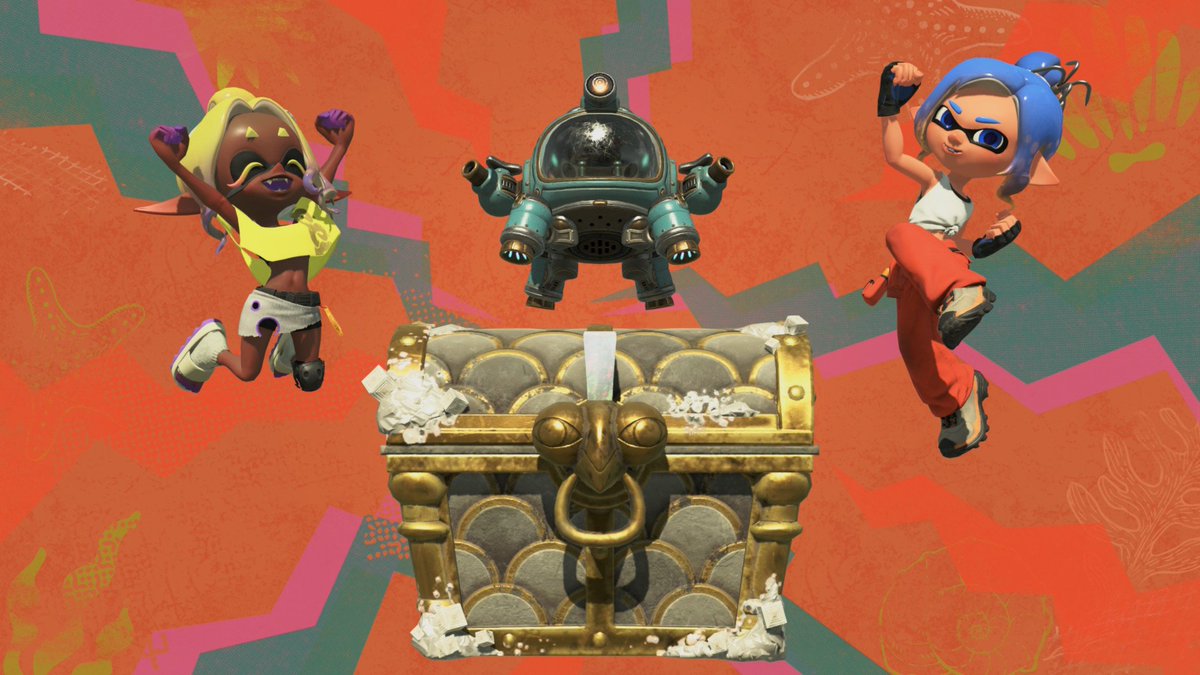 Sanappo's tweet photo. 『スプラトゥーン レイダース』
ガジェット2つめ取得位までさわりプレイだが
もう神ゲーだった

ルートシューターとしての完成度も
成長要素も素晴らしい

元々PvPがイヤでスプラは少ししか
やってないが
完全PvE&amp;Coopの今作は大満足である
何より1プレイが10分程度なのが良き
#スプラトゥーン https://t.co/xXQl5YpRwr