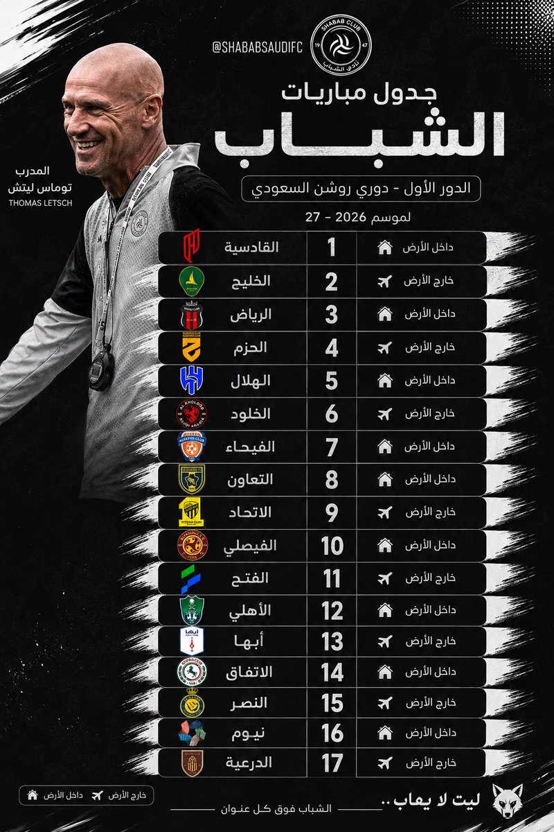 Bdxl_'s tweet photo. جدول رائع جداً لو استثنينا الجولة الاولى
اتمنى نستفيد لو مرّة من جدولتنا 
🤲🏻 https://t.co/pv5kIthTpA