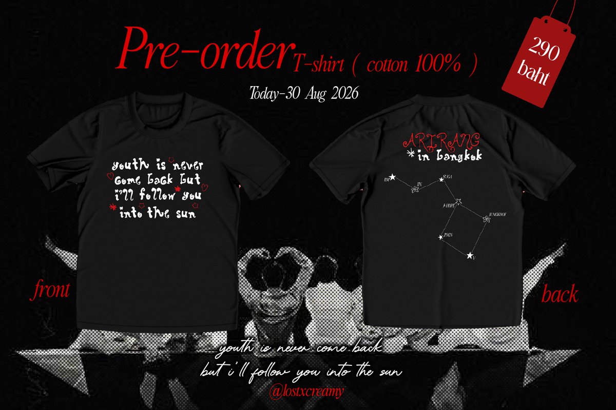 lostxcreamy's tweet photo. ♡ pls kindly rt

pre-order💭
( y♥️uth is never c🌀me back
but i’ll follow you into the ☀️ )

today - 30 aug 2026
📎 https://t.co/esZtMnnW4i

รบกวนอ่านรายละเอียดใน form ให้ครบถ้วนนะคับ สอบถามเพิ่มเติม DⓂ️

update #updatecreamy https://t.co/YnmpHISuGk