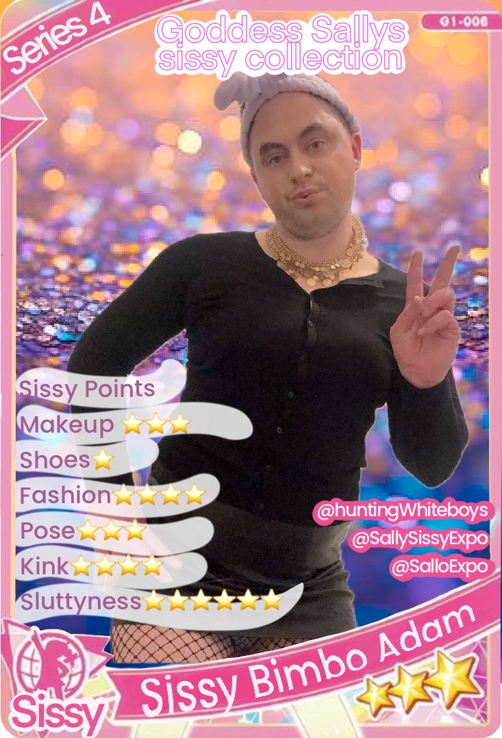 sallysRevenge2's tweet photo. Series 4 of the sissy exposure trading card series so far. 

💗

Who’s next ?

Findom femdom exposed risk sissy ruin https://t.co/Fo6bOb7qQO