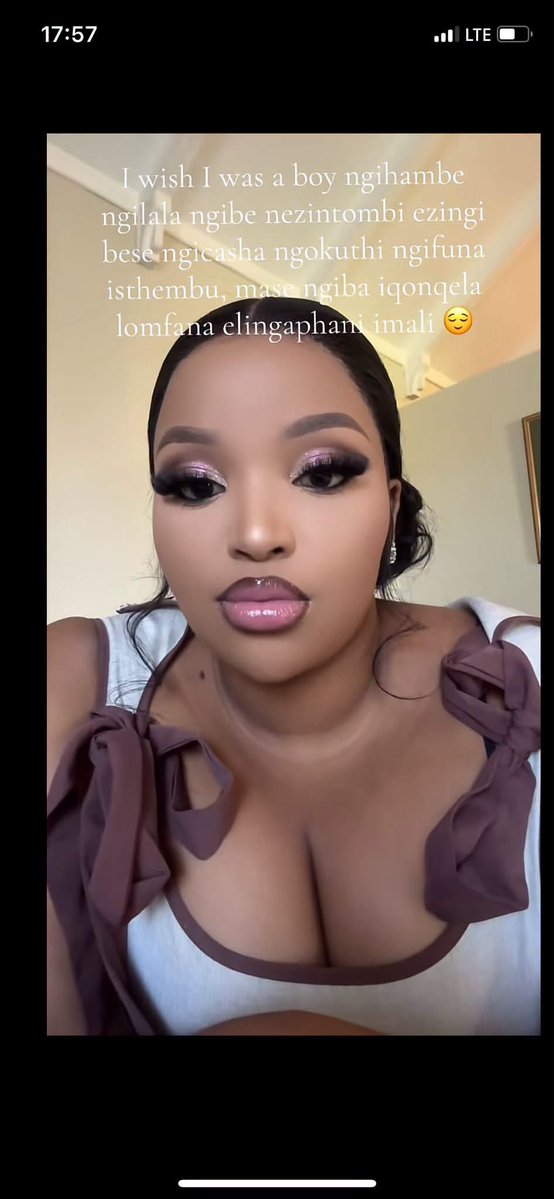 NyakegoMaponya's tweet photo. Lol Mpumelelo Mseleku’s ex girlfriend/wife has a wish https://t.co/l304EDoovP
