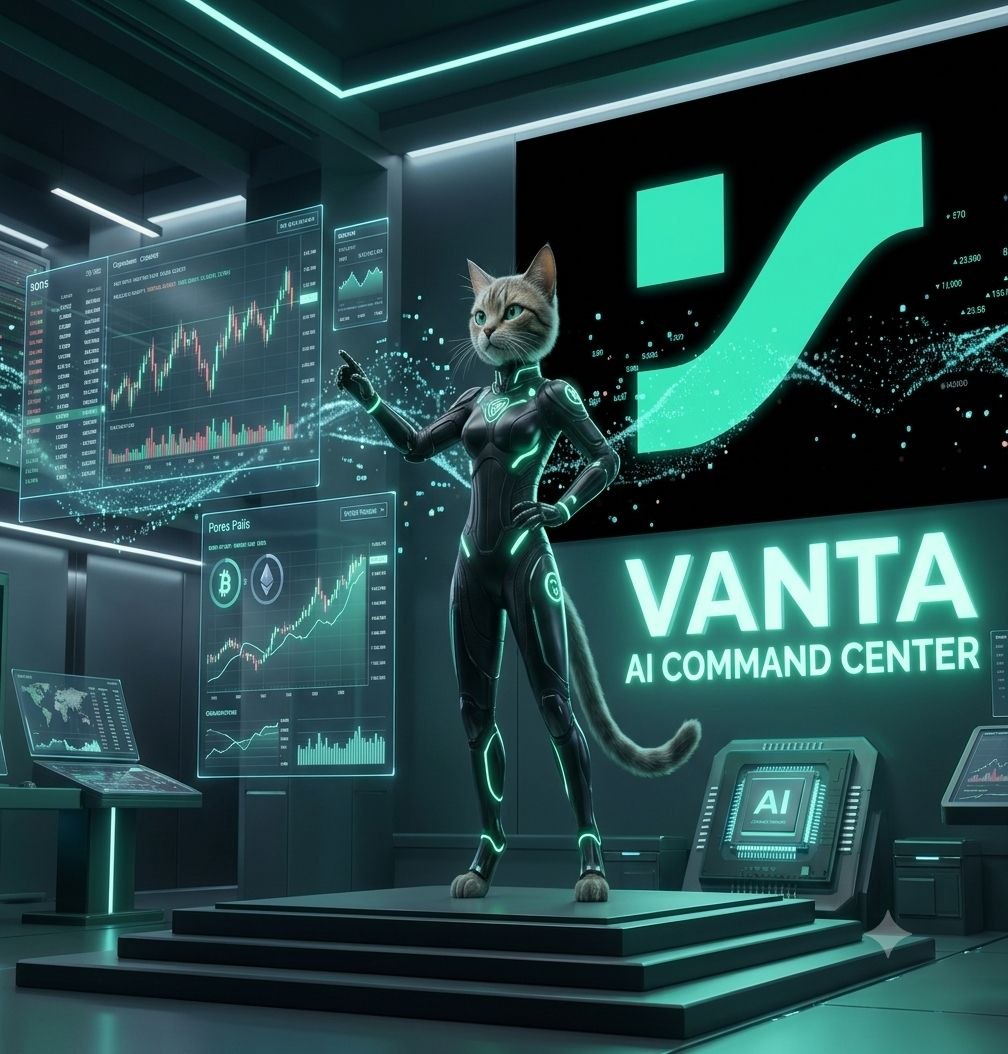 TheRoxfi's tweet photo. Vanta AI – Smarter Decisions, Better Trading

Artificial intelligence is streamlining market analysis, and Vanta AI brings crypto, stocks, forex, and commodities insights into one unified platform.
By analyzing data efficiently, it helps traders spot trends, evaluate opportunities, and manage risk with confidence. Designed to support human judgment rather than replace it, Vanta AI empowers faster, smarter decision-making in today's complex markets
@Vanta_exchange