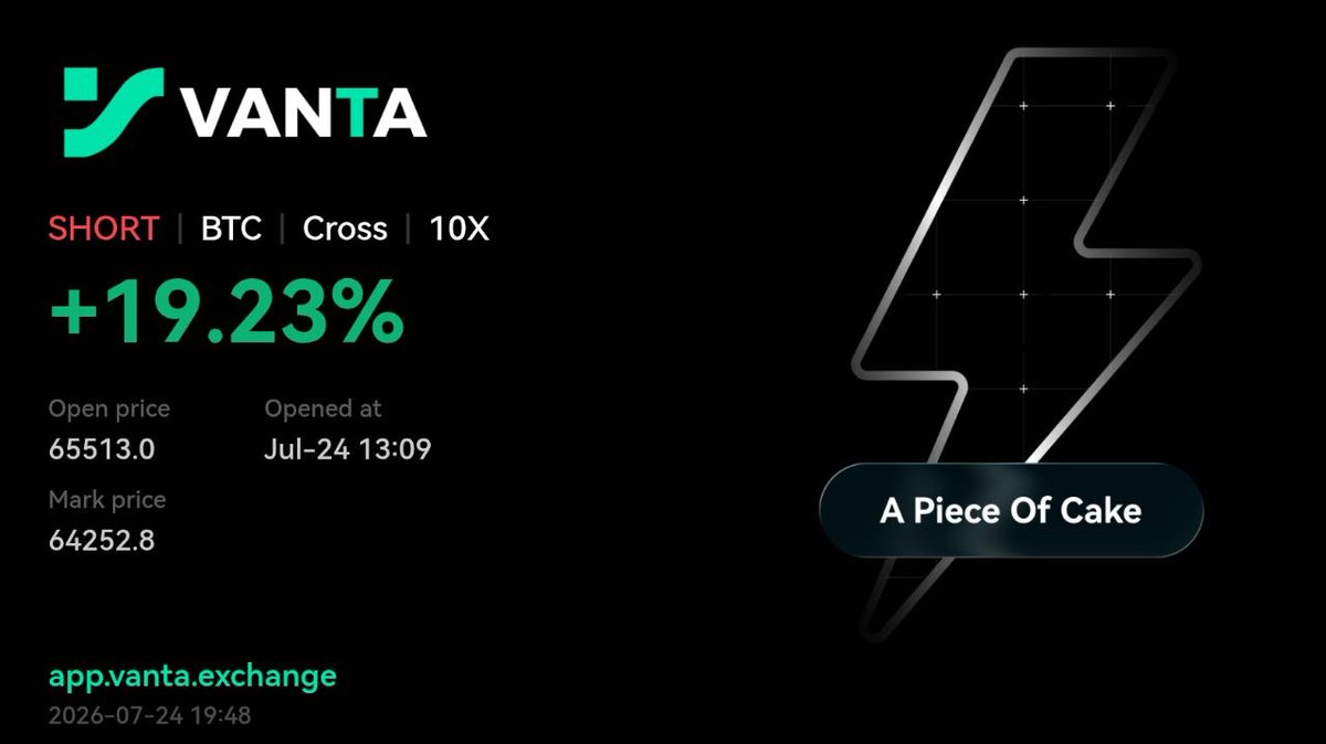 TheRoxfi's tweet photo. Vanta AI – Smarter Decisions, Better Trading

Artificial intelligence is streamlining market analysis, and Vanta AI brings crypto, stocks, forex, and commodities insights into one unified platform.
By analyzing data efficiently, it helps traders spot trends, evaluate opportunities, and manage risk with confidence. Designed to support human judgment rather than replace it, Vanta AI empowers faster, smarter decision-making in today's complex markets
@Vanta_exchange