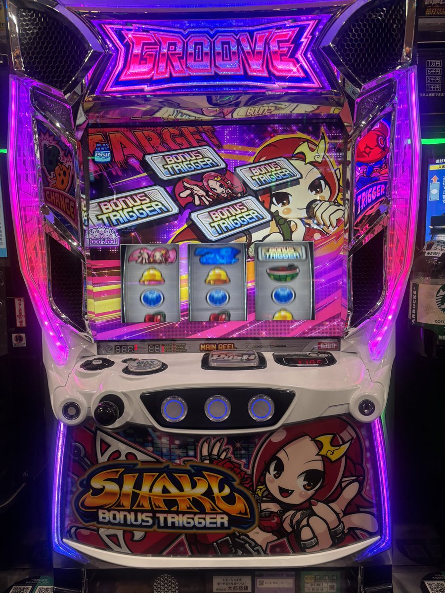 Sin__Sin_'s tweet photo. リーチ目ミッション50%埋まっておわ。

② このリチ目でナディアが出てくるっていう嬉しいやつ
③成立gで出すには単独じゃないとダメかも？
④ BT1g目にハニベルでほんのり期待してたらキターーーーー！！！！！ https://t.co/bDAs8UQyBU