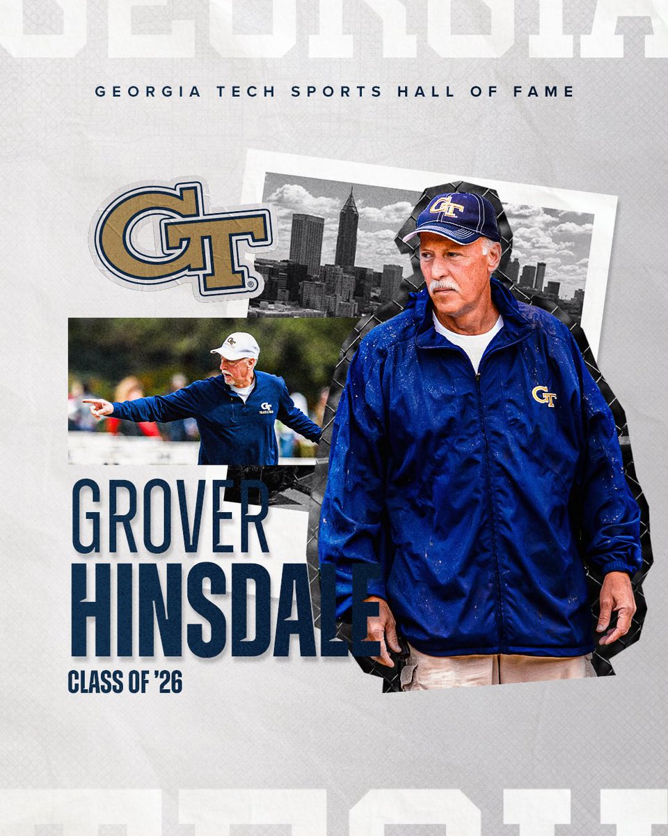 GT_trackNfield's tweet photo. 𝐇𝐀𝐋𝐋 𝐎𝐅 𝐅𝐀𝐌𝐄𝐑 🏆 

46 years, three Olympic Gold Medalists, 13 NCAA champions and 87 all-Americans.

Welcome to the Georgia Tech Sports Hall of Fame Coach 🫡

🎟️ https://t.co/MypE6ROOub
📰 https://t.co/bq2UB4K9rv

#StingEm 🐝 https://t.co/ceaZ4ZwgjW