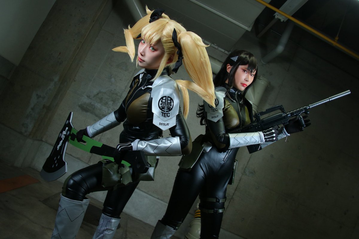□Cosplay□ 【 怪 獣 8 号 】 四ノ宮キコル@Piyoppe2925 亜白ミナ