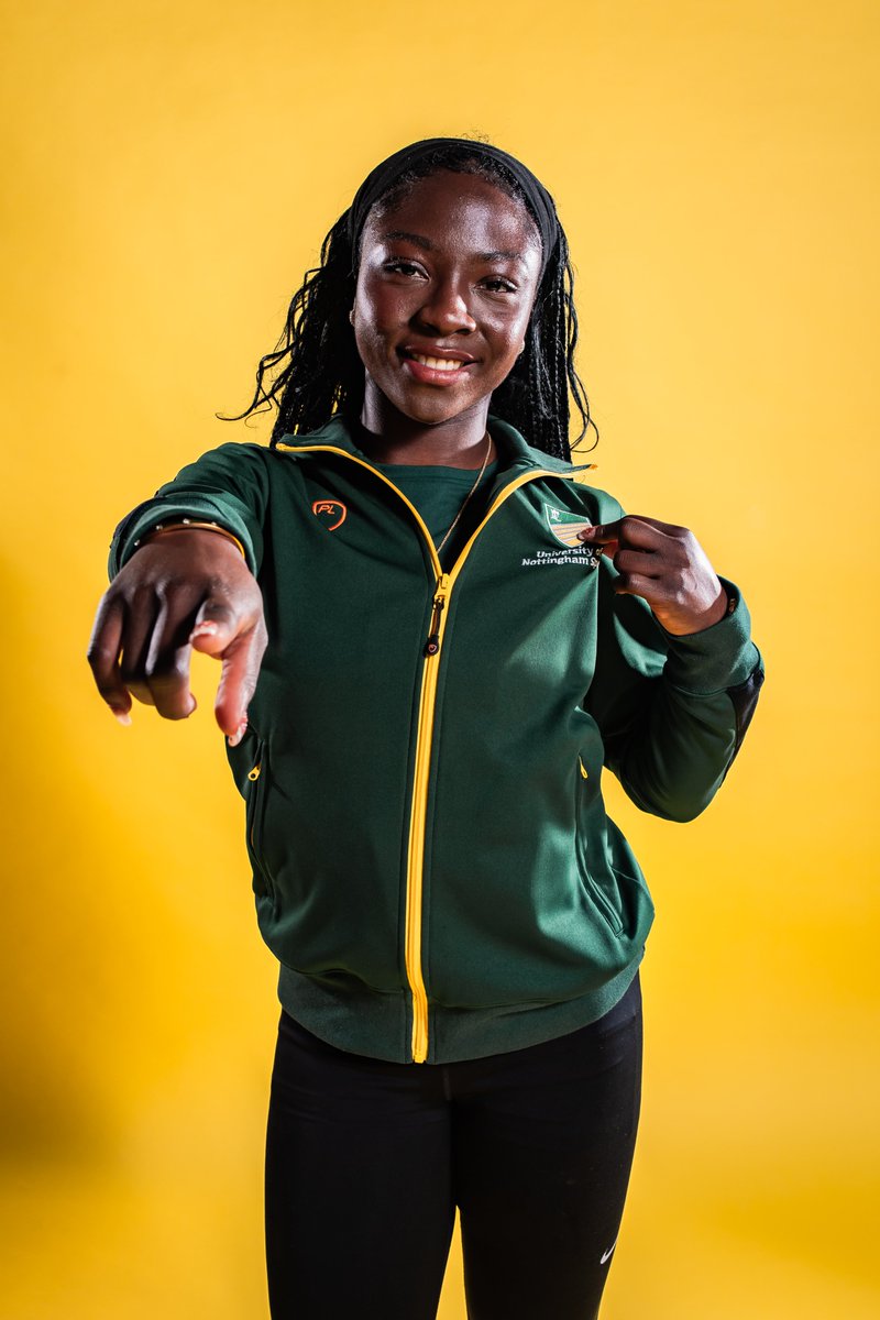 UoNSport's tweet photo. #FridayFeeling 🤩 | As the Commonwealth Games get underway today, we're thrilled to see that @UniofNottingham student Mabel Akande has been called up to the England athletics squad &amp; will make her senior Commonwealth Games debut 🔥

🏆🔗 https://t.co/tCmbQmnEva

#WeAreUoN // 💚💛 https://t.co/BQimOCfnyC